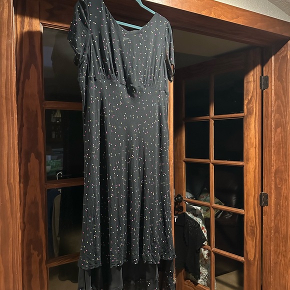 Talbots Vintage Silk Polka Dot Dress - Picture 1 of 10